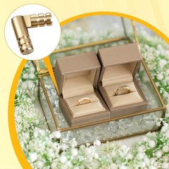20 Pcs Invisible Barrel Hinges 4x20mm Brass Concealed Hinge Hidden Brall Hinges