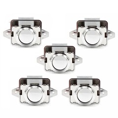 5pcs Push Button Cabinet Latch Lock for RV Motorhome Camper Caravan Yachts (A…