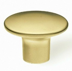 Knob 1-1/4″ Diameter Matte Gold Schwinn Hardware 59341 Knob, w Mounting Screws