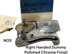 Baldwin 5445-260-RDM Colonial Lever Set w/5048 Rose Right RH Polished Chrome NOS