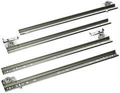 Knape & Vogt 1300PZC 16″ Steel 75 lbs. Capacity Drawer Slide 16 L x 0.5 W in.