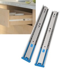 12 Inch 6 Pairs Soft Close Drawer Slides Full Extension Side Mount 100 LB Cap…