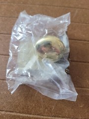 Belwith 1.25 In Round Polished Brass Cabinet Knobs-P771-3
