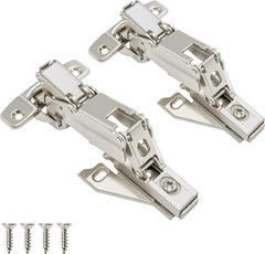 TOUCH Cabinet Hinges (1 Pair, 2 PCS) Face Frame 165 Degree Full Overlay Clip-On