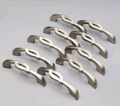 Designer Liberty Hardware Unity Drawer Pulls Brushed Chrome Stainless Finish