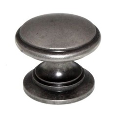 Top Knobs Somerset Ray 1 1/4″ Round Cabinet Knob Pewter Antique M354