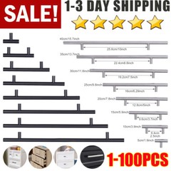 2”-16” Kitchen Cabinet Pulls Stainless Steel Cupboard Drawer T Bar Handles Lot