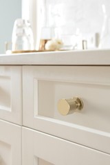 Amerock Balata 1 inch Diameter Golden Champagne Cabinet Knob, BP37620BBZ