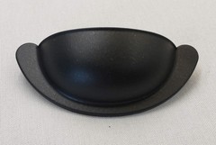 Black with Red Rust Speckles Cup Cabinet Drawer Door Pulls Handles 2-1/2″ Qty 10
