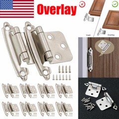 Kitchen Cabinet Hinges Overlay Self Closing Face Mount Cupboard Door Hinge Lot