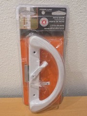 Prime-Line C1225 3-15/16″ Diecast Mortise Style Patio Door Replace Handle, White