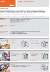 Blum Compact BLUMOTION Hinges, 5/16 Inch Overlay through 1-9/16 Inch Overlay