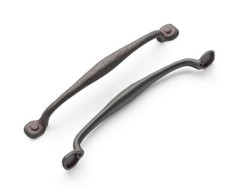 Hickory Hardware Refined Rustic 12 Inch Center to Center Raw Vintage Appliance H