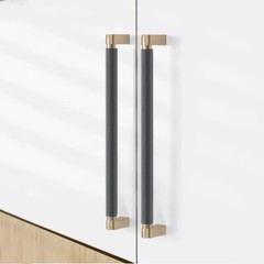 3.78″ 5″ 7.55″ 12.6″ 18.9″ Large Wardrobe Pull Dark Gray Cabinet Pull Handles