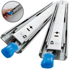 Heavy Duty Drawer Slides 300lbs Ball Bearing Full Extension 18″ – 40″ with Lock