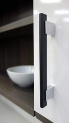 Richelieu BP905480 18-7/8″ Center to Center Bar Contemporary Cabinet Pull, Matte