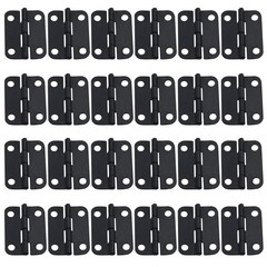 Cabinet Hinges, 1″ x 3/4″ Metal Foldable Small Hinge for Cabinet Door Closet,…