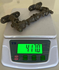 Vintage Style Cast Iron Victorian Design Decorative Door Gate Handle Pull
