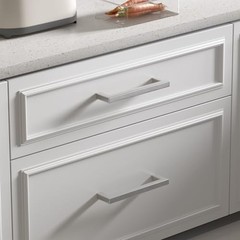 30 Hole Centers for 6-1/4 Inch Brushed Nickel Cabinet Pulls – 160MM