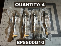 4-pack lot Amerock BP55500 St. Vincent 8″ CC Bar Cabinet Pull Satin Nickel