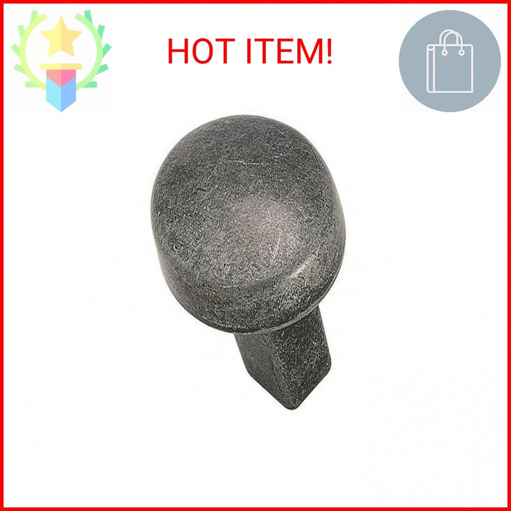 Amerock | Cabinet Knob | Wrought Iron | 1-1/4 inch (32 mm) Diameter | Forgings |