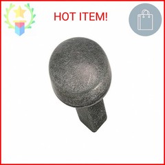 Amerock | Cabinet Knob | Wrought Iron | 1-1/4 inch (32 mm) Diameter | Forgings |