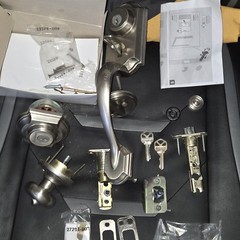 Kwikset 553 Exterior Single Cylinder Handleset SmartKey 48801/02