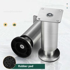 Plinth Feet Kitchen Cabinet Leg Stainless Steel Adjustable CARCASE UNIT BASE LEG