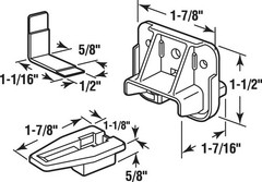 Prime-Line R 7321 Drawer Track Guide and Glides – Replacement Furniture Parts