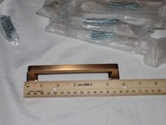 Lot of 10 New 5-3/4 ” Copper Bronze Color Metal Drawer Cabinet Pulls Handles