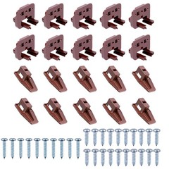 10 sets for kenlin Drawer Slide Track Guide Glide – Replacement Parts for Dre…