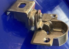 Grass Hinge – 830 Nickel Colored – Die Cast with Wrap Mount Plate – Hard to Find