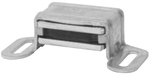 Ives 325A Self Aligning Double Pole Magnetic Catch 2 1/16″ x 1 – Silver