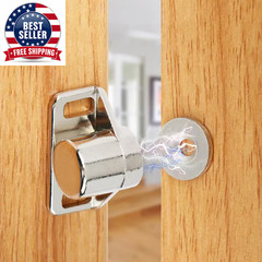 Ultra Thin Magnet Cabinet Door Catches Cupboard Closer Door Stopper Home Furnitu