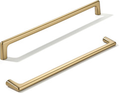 Antique Champagne Bronze 18″ Cabinet Pulls – Satin Brass Drawer Handles