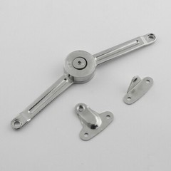 Soft Closing Lid Stay Hinges Zinc Alloy Adjustable for Toy Box Chest Storage