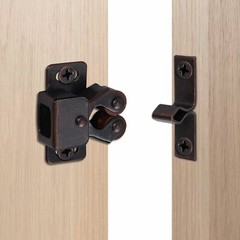 10Pcs Home Door Cabinet Cupboard Furniture Magnetic Catch Stopper Roller Latch