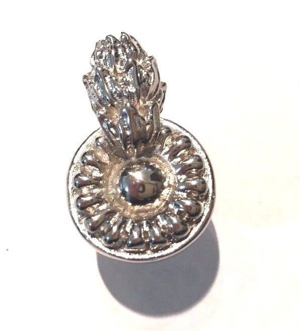 Vicenza Designs Sforza Pineapple Knob Small Polished Nickel K1096 $44