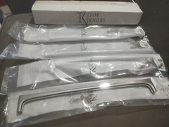 Top Knobs Polished Chrome Riverside Draw Pull 12 ” Brand New #TK 1017 PC 4 Pcs