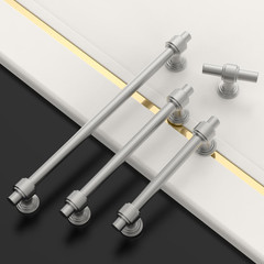 Brushed Satin Nickel Cabinet Handles – 10 Pack, 7.5 Inch Pulls for Kitchen