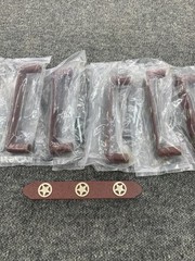 Set Of 6 Texas Star Drawer Door Handles Cabinet Metal Cowboy Western Pulls