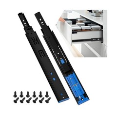 SHUHANG 1 Pair Push to Open Soft Close Drawer Slides 100 lb Loa… USA FAST SHIP