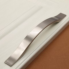 1-50PCS Modern Alloy Kitchen Cabinet Handles Drawer Pulls Brushed Nickel Pulls