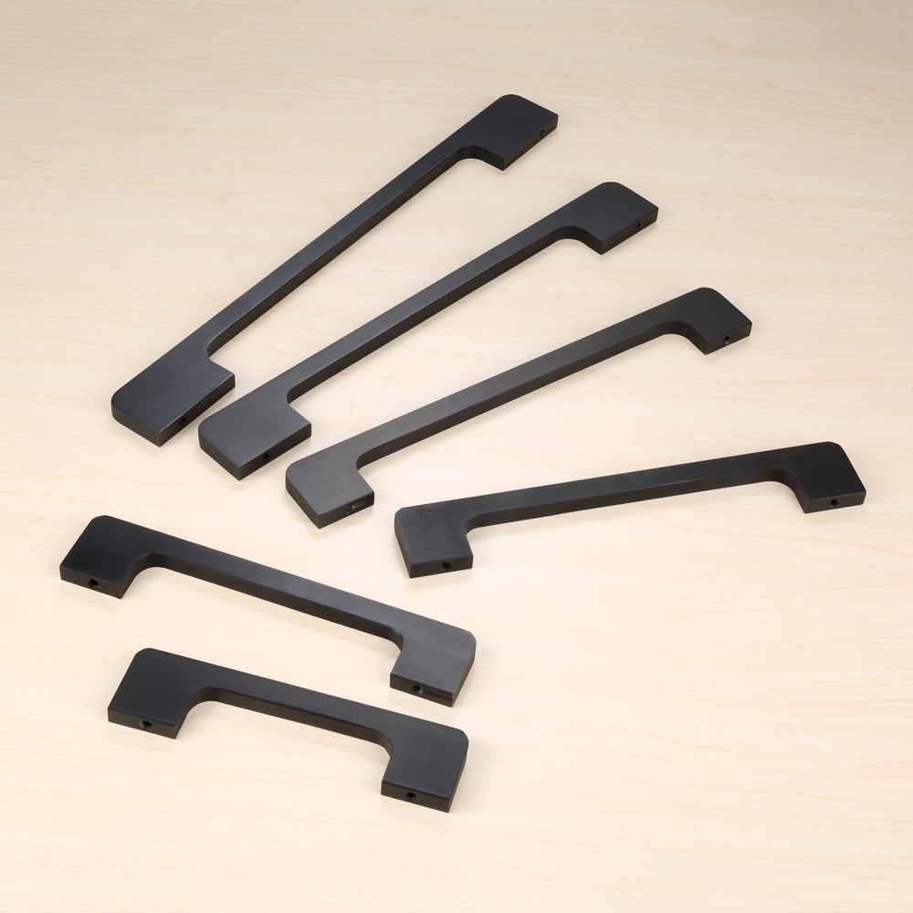 Black Metal Cupboard Drawer Cabinet Handle Knobs Furniture Wardrobe Door Pull