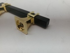 10 Pack Black and Gold Cabinet Pulls 3 Inch Kitchen Drawer Handles Hardware