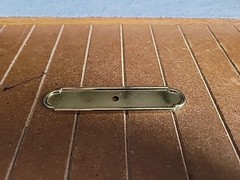 Amerock Allison BP3444-3 Polished Brass Knob Backplate