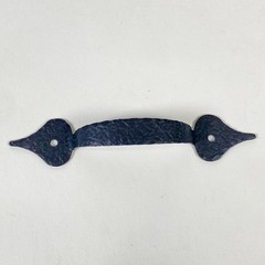 Lot of 8 Ajax Black Colonial Hammered Cabinet Drawer Jewelry Pulls 3 1/4″ Center