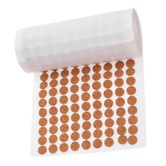 10 Pack Reusable Cork Door Bumpers Cabinet Pads Light Brown Strong Adhesive