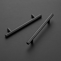 32 PCS 7.38″ 73/8 Matte Black Stainless Kitchen Drawer Cabinet Handles Pulls