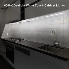 under Cabinet Lights Plug In, 3 Pcs 12 Inch Ultra Thin under Cabinet Lighting, S